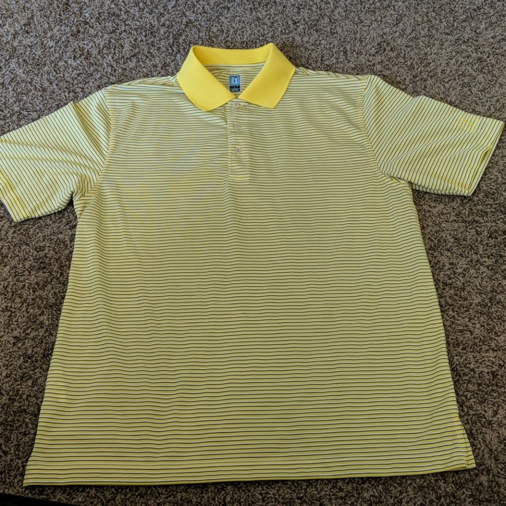 🔥4 for $20 PGA Tour licensed Golf shirt sz L EUC